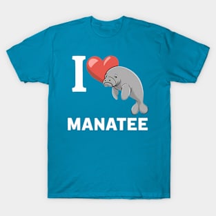 I Love Manatee T-Shirt